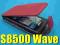 Etui Kabura Futerał RED Samsung S8500 Wave + folia