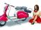 SOLIDO Lambretta LD 125 & Pin Up 1956 1/10