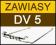 Oryginalne NOWE Zawiasy HP dv5 /GW 12 M-CY/FV