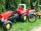 Traktorek z przyczepką i rowerek