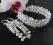 Swarovski ślubny 5mm crystal ab