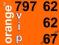20zł JAK ZŁOTY NUMER VIP ORANGE GO 797__62__62__67