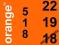 10 ZŁOTY NUMER ORANGE NA KARTĘ GO 518__22__19__18