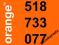 JAK ZŁOTY NUMER ORANGE NA KARTĘ GO 518___733___077