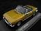 MINICHAMPS PEUGEOT 504 CABRIO 1974 GOLD MET. 1:43