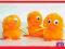 KURCZAK POMPONY oczy ruchome 3szt ZESTAW  007