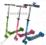 HULAJNOGA 4-KOŁOWA z dzwonkiem RÓŻOWA NOWOŚĆ!