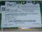 KARTA WIFI INTEL 2200BG DO IBM T43 T41 T40 GW/FV