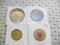 Zestaw monet zastępczych  MENNICZE 4SZT   VI