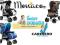 LEKKI Wozek spacerowy Caretero MONACO + GRATISY