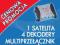 Multiswitch 5/4 Rozdzielacz na 4 Dekodery SAT/TV