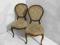 ORYGINALNE - DWA MEDALIONOWE KRZESŁA