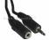 KABEL PRZEDŁUZACZ JACK-JACK3,5mm  wtyk-gniazdo 5M