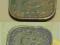 CEYLON - 5 cents 1945 rok unikat