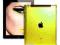 PURO Crystal Fluo - Plecki new iPad/iPad2 (zolty)