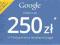 Kupon Google DO 250zł