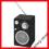 RADIO RETRO CLATRONIC TR 824 CZARNE 3LATA GWARANCJ