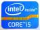 Oryginalna Naklejka Intel Core i5 21x16mm