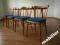 STÓŁ Z KRZESŁAMI DESIGN,lata 50-te  _mobilier_