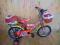 14 cali !! 3-kolory ROWEREK ZŁOŻONY!! 4 -7lat !!!