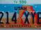 Utah : tablica rejestracyjna z USA