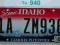 Idaho : tablica rejestracyjna z USA