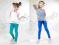 WIOSNA / LATO Legginsy,getry jeansowe 128 legins