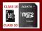 KARTA ADATA 16 GB MICRO CLASS10 SDHC + ADAPTER SD