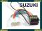 ZŁĄCZE ADAPTER ISO KOSTKA  SUZUKI BALENO VITARA
