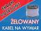 ŻELOWANY Kabel Antenowy NA WYMIAR /Miedź/RG-6/SAT