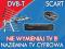 NAZIEMNA TV CYFROWA DVB-T MPEG-4 SCART EURO GRATIS