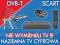 NAZIEMNA TV CYFROWA DVB-T MPEG-4 SCART EURO GRATIS