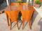 KRZESŁA 4szt +STÓŁ  projekt J. HALABALA