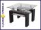 ŁAWA DIANA szklana 4xKOLOR stolik 50-65cm ! HIT !