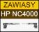 ORYGINALNE Zawiasy NC4000 NC4010 -NOWE-