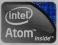 Oryginalna Naklejka Intel Atom 16x12mm