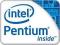 Naklejka INTEL PENTIUM Inside ORYGINAŁ+ Certyfikat