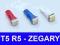 Żarówka LED T5 R5 SMD 5050 - ZEGARY