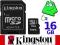 KINGSTON KARTA PAMIECI 16GB MICROSD prezent ADPTER