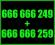 666 666 249 + 666 666 259 ZŁOTY NUMER PLAY PARA FV