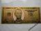 Banknot USA-Złoto -Banknot w Złocie 24 Karat HIT
