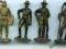 Metalowe figurki Kinder cowboj indianin 4 szt