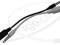 Redukcja wt.ipod/iphone-gn. 3,5 na kablu czarne