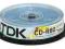 CD-R TDK 700MB/80MIN 52xSpeed (Cake 10szt) OKAZJA