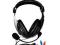 SŁUCHAWKI Z MIKROFONEM DUŻE SKYPE TLEN GG