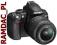 Nikon D3000 18-55 VR (satb) +16GB +Torba Nowy Wawa