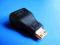 Adapter  Przejście HDMI - mini HDMI GOLD FULL HD