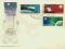Fi 983-985B FDC - Loty Kosmiczne
