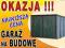 Garaże blaszaki Garaż blaszak 3x5 na budowę 35