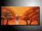 African sunset - 40x80cm tylko jeden okazyjna cena